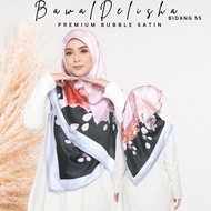Tudung Bawal FAREHA Bidang 55 satin