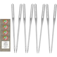 40 Keping Jarum Mesin Jahit Rumah Saiz 75/11, 90/14, 100/16, Jarum Jahit Universal, Jarum Mesin Sula