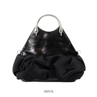 ARYA | Designer crossbody Bag - Black Halter Dress Bag - Black - BA056 (excluding accessory charms)