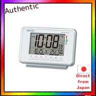 Seiko Clock Seiko Alarm Clock Radio Control Digital Weekly Alarm Calendar Comfort Level Temperature 