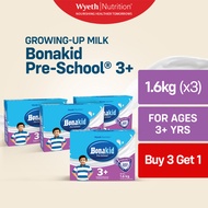 BUY 3 GET 1 BONAKID PRE-SCHOOL 3+ Powdered Milk Drink 1.6kg