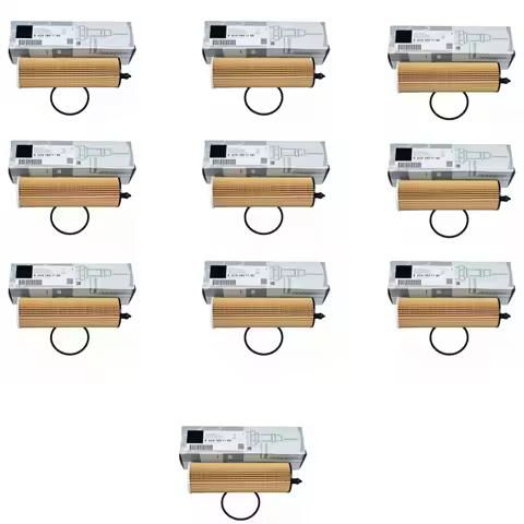 10PCS Car Oil Filter For Mercedes Benz W205 W213 W222 W247 A B180 C180d C200d C220 E300d S350 GLA GL