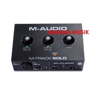 M-audio M TRACK SOLO MTRACK AUDIO INTERFACE SOUNDCARD M TRACK ORIGINAL