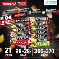 โปรตีนบาร์ Nutrend Excelent 25% Protein Bar - 1 Box (18 Bars)