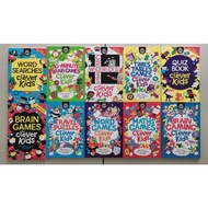 Brain games, puzzle games, math games, time table games, quiz for Clever Kids 10 books