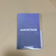 blackpink jisoo日本絕版限量周邊票根