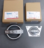 ชุดโลโก้ NISSAN TERRA JD23 ใหม่ ตราหน้ากระจังและฝาท้าย NISSAN TERRA JD23 62890-6KH3B  90890-6EM0A