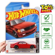 Đồ Chơi Xe Mô Hình Hot Wheels Bacsic 89 Mercedes Benz 560 Sec AMG Tỉ Lệ (1:64) Xe Chính Hãng TOYS 95