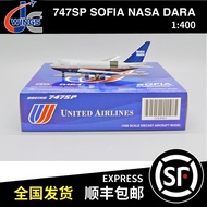 - JC Wings 1: 400 B747SP SOFIA NASA DARA N145UA XX4963 Airplane Model