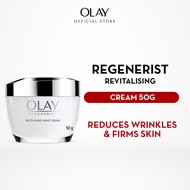 Olay Regenerist Anti Aging Niacinamide Revitalising Night Cream 50g Skincare