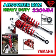 PHOMSU / YAMAHA ABSORBER RXZ CATALYZER RXZ MILI RXZ135 320MM RED REAR GANTUNG BELAKANG HEAVY DUTY