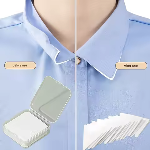 Shirt Polo Shirt Collar Paste Collar Shape Paste Triangle Collar Brace Without Curling Fixed Paste C