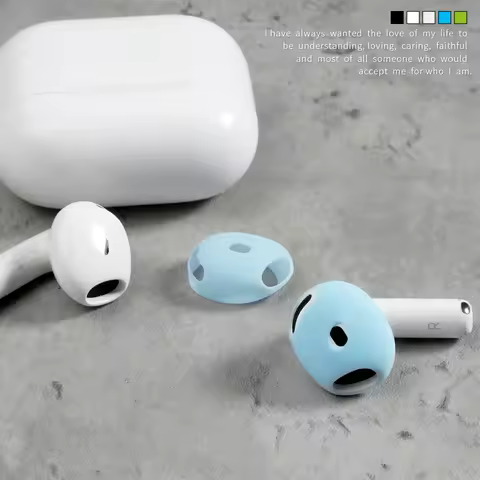 4Pcs Silicone Ear Tips for Apple Airpods4 True Wireless Earbuds Eartips Airpods 4 TWS Tips Headphone