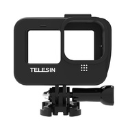 KHUNG BẢO VỆ GOPRO 12 / 11 / 10 / 9 GẮN ĐÈN LED TELESIN