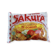 MI SAKURA GORENG Netto 60gr / Mie Goreng Sakura 60g / Mie Goreng Instant
