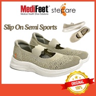 *STEPCARE SC2071 Health shoes(Kasut kesihatan) MEDIFEET* 健康鞋 Women Slip On Semi Sport medical Arch S