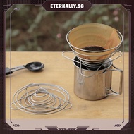 [eternally.sg] Stainless Steel Collapsible Pour Over Coffee Dripper Folding Coffee Cone Dripper