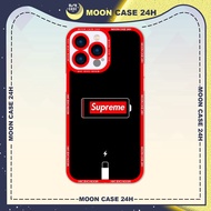 Iphone MOON CASE 24H Supreme Picture Charger ip Battery 8 /x /xs /xsmax /11 /12 /13 /14pro /plus /promax