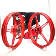 ( HOT ITEM ) KING DRAG SPORT RIM FG510 YAMAHA Y125 ( RED ) sp522