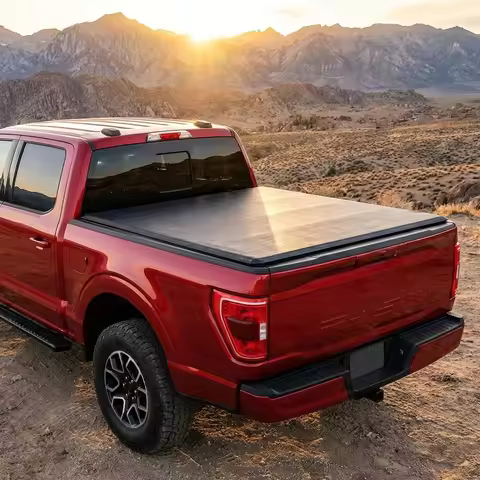 Tonneau Cover For Ford F-150 2004-2023 Ranger T6T7T8T9 Raptor Soft Roll Up Truck Bed With 5'/5.5'/6.