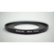 Rise Step Up Filter Ring 46mm - 67mm StepUp 46 mm - 67 mm 46 - 67