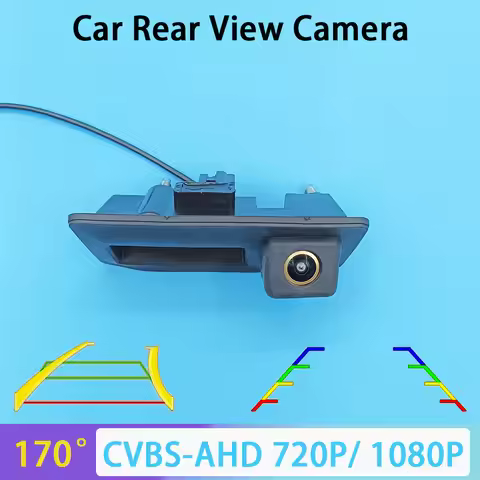 170 Degree AHD 1080P Auto Rear View Camera for Volkswagen Golf Passat B7 B6 Tiguan Jetta MK6 Audi A3