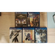 [USED] PS4 kingdom hearts 3, FF 7 remake, FF 12, FF 15 royal edition