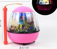 Lồng đèn kéo quân có đèn có nhạc loại to cho bé vui trung thu