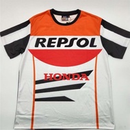MOTOGP TSHIRT SUBLIMATION REPSOL HONDA HRC T-SHIRT TSHIRT ASIAN SIZE JERSEY READY STOCK