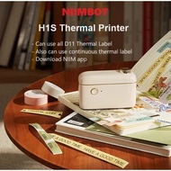 H1S Niimbot Label Printer Label Printer Thermal Continuous Printing Label Maker