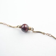 礦石曲鍊手鍊 (多彩) - Stone Curve Chain Bracelet (multi)