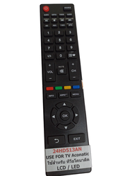 Remote TV Aconatic รุ่น 24HD513AN ใช้งานกับทีวี Aconatic รีโมท์ทีวี ใช้งานง่ายแค่ใส่ถ่านก็สามารถใช้ง