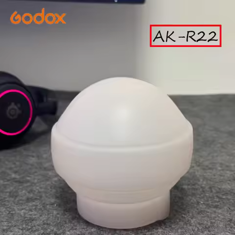 Godox AK-R22 Silicone Diffuser Softbox Reflector Soft Light Ball Photography Lighting Kit For Godox 
