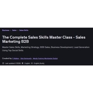 The Complete Sales Skills Master Class - Sales Marketing B2B