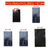 Thick UV Protection Polybag/Polibeg Tebal Nursery Plantation Bag (PCS) 14"x14" 16"x16"