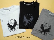 【AMBRAI.com】 REMIX TWINFLAMES WING LOGO TEE 陰陽 融合 煙燻 SPIRIT