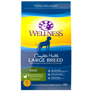 Wellness Complete Health Dog Large Breed Adult Dry Food (30lb/13.61kg)