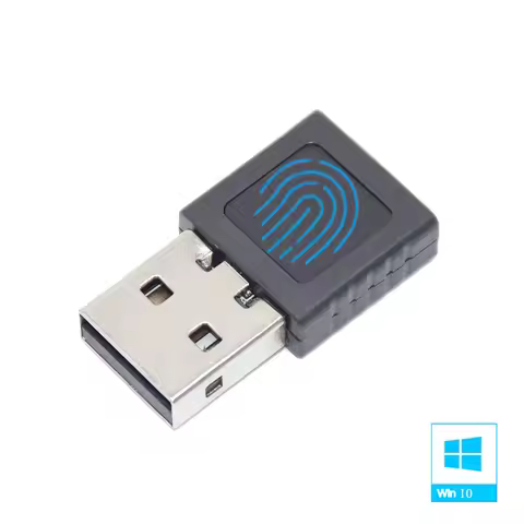 Mini USB Fingerprint Reader Module Device For Windows 10 11 Hello Biometrics Security Key