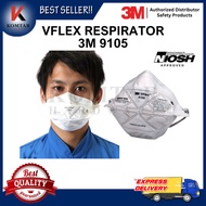 N95 VFLEX RESPIRATOR 3M 9105