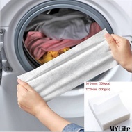 MyLife แท็บเล็ตซักรีดผ้าย้อมใบไม้สีซักรีดลบออกเครื่องซักผ้า100ชิ้น Colour Catcher แผ่นกระดาษดูดซับป้องกันสี