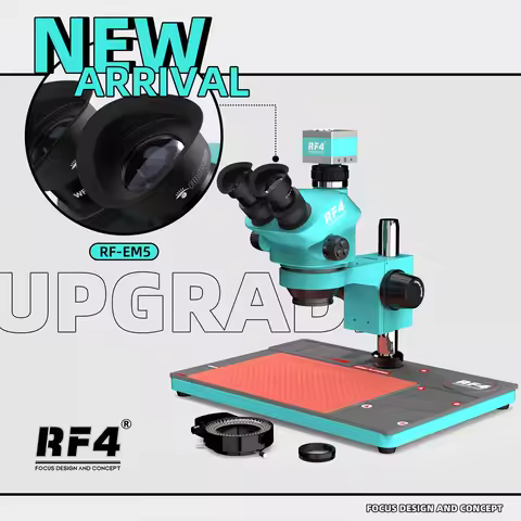 RF4 7-50X Continuous Focus Magnification Jewelry Inlay Observation HDMI 2K Camera Optical Zoom Micro