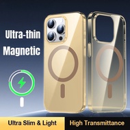 Titanium Desert Case for Magnetic Case iPhone 16 Pro Max Plus Case iPhone 12 13 14 15 Pro Max Case S