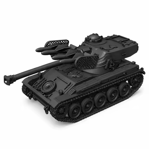 SSMODEL1/72/ 1/100 1/144 1/200 Multi-Scale AMX-13 SS11 French Coldwar Light Tank Resin Model Kit TSS