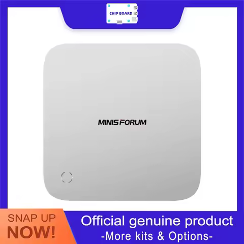 MINISFORUM AI X1 Pro-470 Mini PC, AMD Ryzen AI 9 HX470 12C24T, USB4 OCulink Triple PCIe4 M.2, WiFi7 