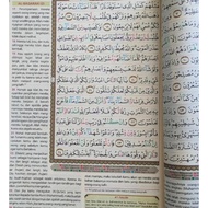 Al Quran Translation Al Qahira A3 27x37 CM Quran Tajwid Jumbo Color