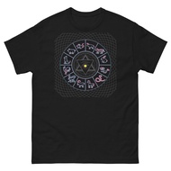 Geometrical Astrology Chinese Horoscope Classic; Retro T-Shirt