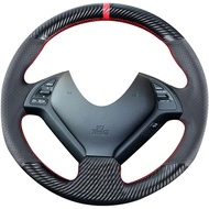 DIY Carbon Fiber Steering Wheel Covers for Infiniti G37 2008-2013 / G25 EX35 EX25 EX37 Q60 2014 QX50