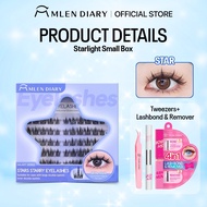 [READY STOCK+BPOM] ORIGINAL MLEN DIARY STARS Series Bulu Mata Palsu Keriting C Alami Individu yang D
