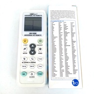 Universal Air Con Air Conditioner Remote Control Controller. CHUNGHOP K-1028E