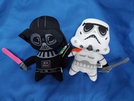 全新 迪士尼 Disney 原裝正牌 黑武士 白兵 毛公仔 23cm高 購自香港迪士尼樂園